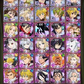 全体等級1360万‼️ 星座⛎傲慢 コラボ完凸あり | グラクロのアカウントデータ、RMTの販売・買取一覧