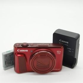 【ほぼ新品】Canon デジタルカメラ PowerShot SX720 HS レッド 光学40倍ズーム PSSX720HSRE