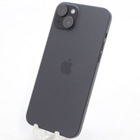 [中古]SIMフリー Apple iPhone15 Plus 256GB Black A3093 MU0F3J/A