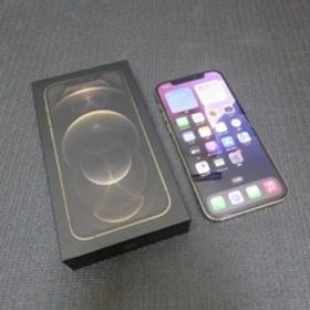 中古美品 Apple アップル iPhone12 pro 128GB ゴールド MGM73J/A バッテリー86% SIMフリー アイフォン スマホ iphone