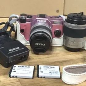 【希少・訳有】PENTAX Q10 カスタマイズカラー ピンク 予備電池あり