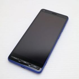新品同様 かんたんスマホ2＋ A201KC ブルー スマホ 白ロム 中古 あすつく 土日祝発送OK