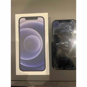 アイフォーン(iPhone)のApple iPhone 12 ブラック 本体 ジャンク品(スマートフォン本体)