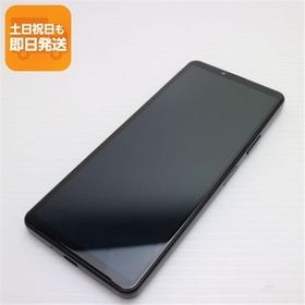 超美品 Xperia 10 IV SOG07 ブラック スマホ 白ロム 中古 あすつく 土日祝発送OK