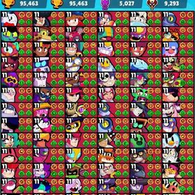 ✨👑神アカウント引退👑全キャラあり✨パワー11は94体以上🏆トロ95000以上🏆 | ブロスタ(ブロウルスターズ)のアカウントデータ、RMTの販売・買取一覧