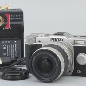 【中古】PENTAX ペンタックス Q10 ズームレンズキット シルバー シャッター回数僅少