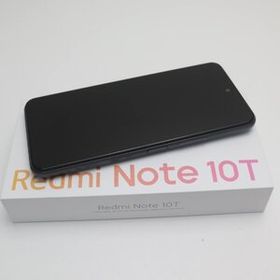 新品未使用 SIMフリー Redmi Note 10T アジュールブラック スマホ 白ロム あすつく 土日祝発送OK