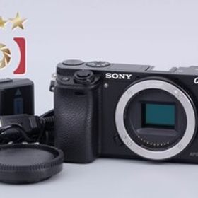 【中古】SONY ソニー α6000 ILCE-6000 ブラック ミラーレス一眼カメラ