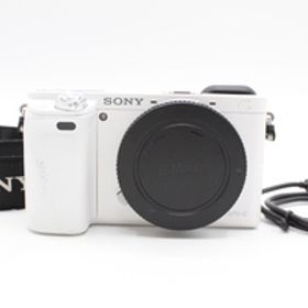 【良品】SONY ソニー ミラーレス一眼 α6000 ボディ ホワイト #LE2025571