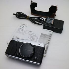 超美品 FUJIFILM X-E1 シルバー ボディ 即日発送 デジ1 FUJIFILM デジタルカメラ 本体 あすつく 土日祝発送OK