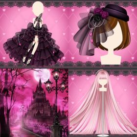 Hallowe'en RaspberryCandy ガチャ レアパック 背景 セット | ガルショのアイテム、RMTの販売・買取一覧