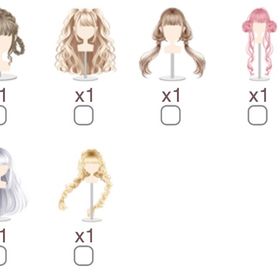 ガルショ 髪まとめ売り(バラ売り可) | ガルショのアイテム、RMTの販売・買取一覧