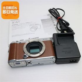 良品中古 FUJIFILM X-A1 ブラウン 即日発送 ミラーレス一眼 FUJIFILM 本体 あすつく 土日祝発送OK