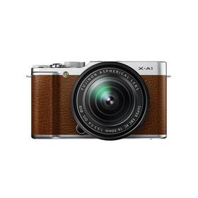 中古 １年保証 美品 FUJIFILM X-A1 16-50mm レンズキット ブラウン
