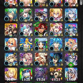 覇者の塔のみクリア。エル2種、アナスタシア2体、マサムネ、パンドラ、ヤクモ、スレッタ等 | モンストのアカウントデータ、RMTの販売・買取一覧