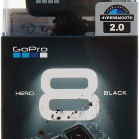 ほぼ新品/メンテナンス済 GoPro HERO8 Black ゴープロ ヒーロー8 ブラック ウェアラブル アクション カメラ CHDHX-801-FW Hyper Smooth 2.0 / タイムワープ 2.0 1080pのライブストリーミング