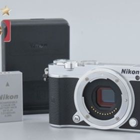 【中古】Nikon ニコン 1 J5 シルバー ミラーレス一眼カメラ シャッター回数僅少