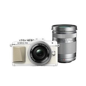 中古 １年保証 美品 OLYMPUS PEN Lite E-PL7 EZダブルズームキット ホワイト