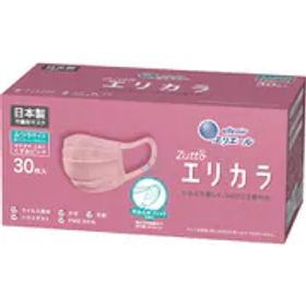 エリエール ハイパーブロックマスクエリカラ くすみピンク ふつうサイズ 30枚