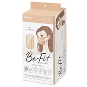 アイリスオーヤマ IRIS OHYAMA 美フィットマスク プリーツマスク 個包装 ふつうサイズ 30枚入り シルクベージュ PK-B30MSB