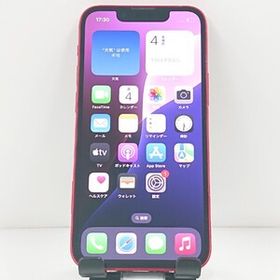 iPhone13 mini 128GB SIMフリー レッド 送料無料 即決 本体 c11187