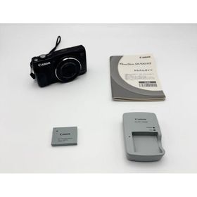 中古 Canon デジタルカメラ Power Shot SX700 HS ブラック 光学30倍ズーム PSSX700HS(BK)