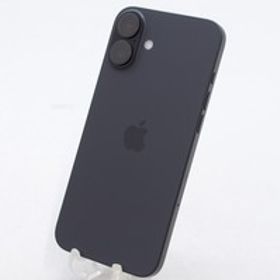 [中古]SIMフリー Apple iPhone16 Plus 128GB ブラック MXVA3J/A[N] 外観ランクA