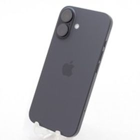 [中古]SIMフリー Apple iPhone16 128GB ブラック A3286 MYDQ3J/A[N] 外観ランクA