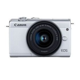 中古 １年保証 美品 Canon EOS M200 EF-M 15-45mm ホワイト
