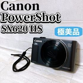 【極美品】 Canon キャノン コンパクトデジタルカメラ PowerShot SX620 HS ブラック デジカメ カメラ