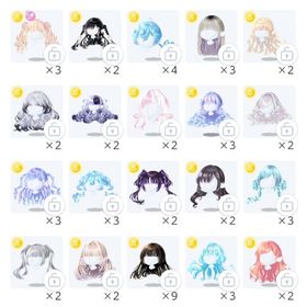 S髪の毛バラ売り | ポケコロツイン(ポケツイ)のアカウントデータ、RMTの販売・買取一覧