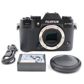 シャッター数20枚 FUJIFILM X-T50 ボディ ブラック ミラーレス一眼カメラ 富士フィルム