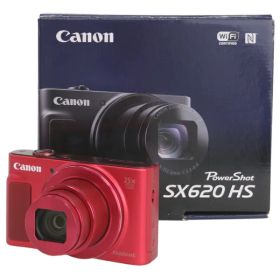 【Canon】キヤノン『PowerShot SX620 HS / レッド』PSSX620HS(RE) 2016年5月発売 コンパクトデジタルカメラ 1週間保証【中古】