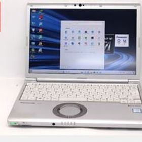 中古 フルHD 12.1型 Panasonic Let's note CF-SV7R22VS Windows11 八世代 i5-8350U 8GB 512GB-SSD カメラ 無線 Office付 管:1116v