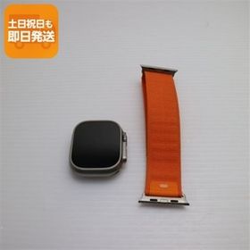 新品同様 Apple Watch Ultra 49mm GPS+Cellular チタニウム スマホ 中古あすつく 土日祝発送 即日発送