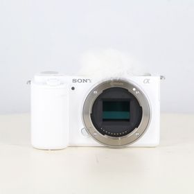 ソニー(SONY)の【中古】(ソニー) SONY VLOGCAM ZV-E10 ホワイトボディ(コンパクトデジタルカメラ)