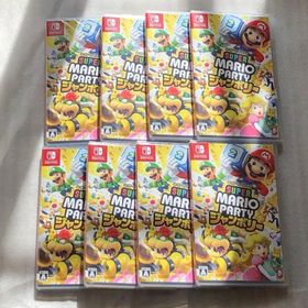 Switch スーパー マリオパーティ ジャンボリー シュリンク付き 8枚セット(家庭用ゲームソフト)