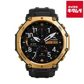 AMAZFIT スマートウォッチ T-Rex 3 Pro 48mm ブラックゴールド SP170078-C238 【正規品】
