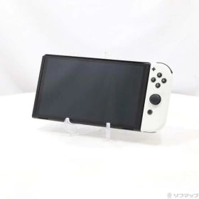 【中古】Nintendo(任天堂) Nintendo Switch 有機ELモデル Joy-Con(L)／(R) ホワイト 【344-ud】