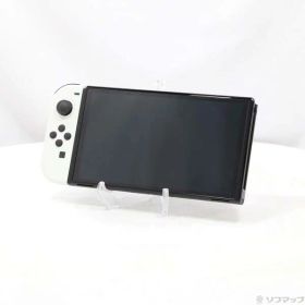 【中古】Nintendo(任天堂) Nintendo Switch 有機ELモデル Joy-Con(L)／(R) ホワイト 【344-ud】