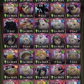 引退垢 全体等級2100万以上 フェス全MAX | グラクロのアカウントデータ、RMTの販売・買取一覧