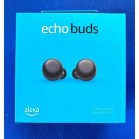 アマゾン(Amazon)の【新品未開封】 Echo Buds 第2世代 ワイヤレスイヤホン ブラック(ヘッドフォン/イヤフォン)