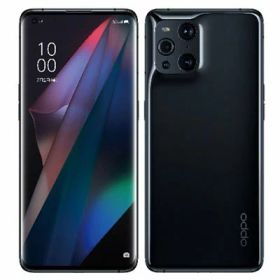 Oppo Find X3 Pro 5G Dual-SIM CPH2173 グロスブラック【RAM12GB ROM256GB 国内版SIMフリー】 OPPO 当社3ヶ月間保証 中古 イオシス