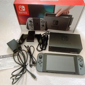 ニンテンドースイッチ(Nintendo Switch)のNintendo Switch グレー HAC-S-KAAAA ジャンク品(家庭用ゲーム機本体)