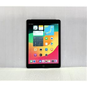 中古 Apple iPad 第6世代 Wi-Fi + Cellular 32GB スペースグレイ MR6N2J/A SIMフリー /難あり品