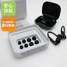 ビーツバイドクタードレ(Beats by Dr Dre)の超美品 Beats Powerbeats Pro 2 ジェットブラック ワイヤレスイヤホン Beats 即日発送 土日祝発送OK M444(ヘッドフォン/イヤフォン)