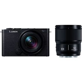 《新品》Panasonic (パナソニック) LUMIX S9 ダブルレンズキット DC-S9W-K ジェットブラック[ ミラーレス一眼カメラ | デジタル一眼カメラ | デジタルカメラ ] 【KK9N0D18P】【キャッシュバック￥15,000-対象】
