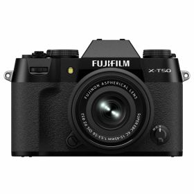 FUJIFILM フジフイルム ミラーレス一眼カメラ X-T50 JP XC15-45mmレンズキット ブラック（日本語・英語のみ対応）（キャッシュバックキャンペーン対象商品）
