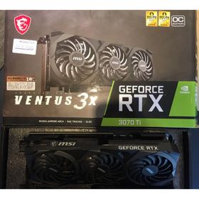 ［中古美品］MSI GeForce 30シリーズ RTX 3070TI(PCパーツ)