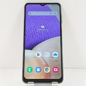 Galaxy A32 5G SCG08 au オーサムブラック 送料無料 即決 本体 c14677